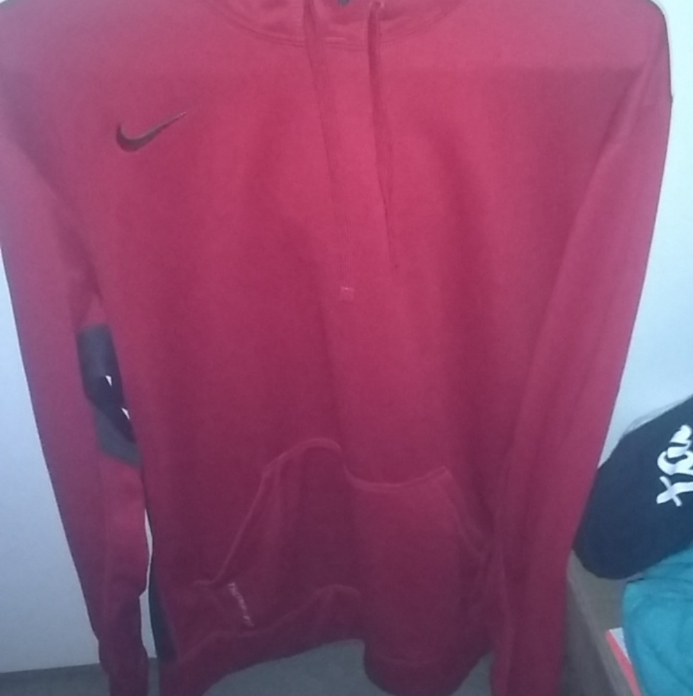 Nike men's thermafit hoodie large